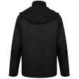 Prada Black Nylon Concealed Hood Jacket Sale