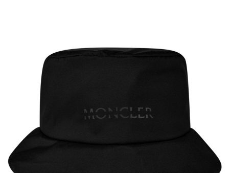 Moncler Logo Bucket Hat Hot on Sale