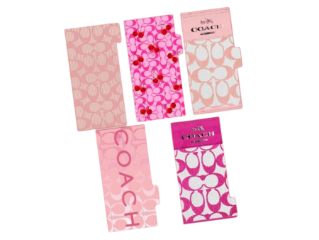 Cash Envelopes | Coach Pink | Set of 5 Hot on Sale