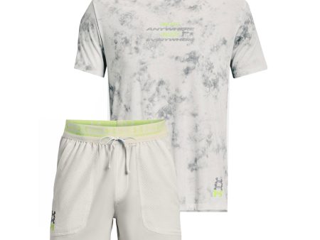 Under Armour Grey Run Set Discount