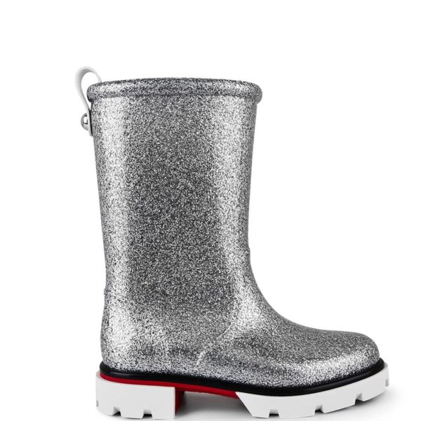 Girls Christian Louboutin Pluie PVC Rain Boots For Cheap