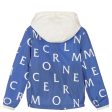 Kids Moncler Blue Logo Jacket Supply