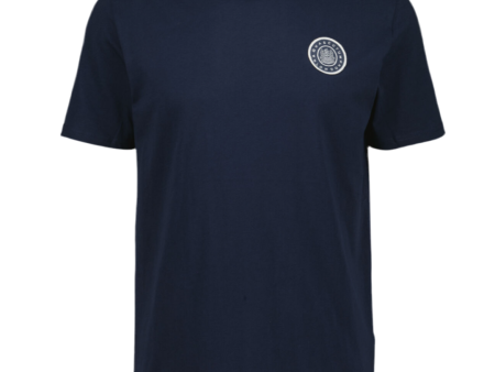 Aquascutum Navy Logo T-Shirt Supply