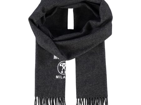 Moschino Wool Logo Scarf Fashion