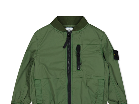 Stone Island Junior Nylon Bomber Jacket Online