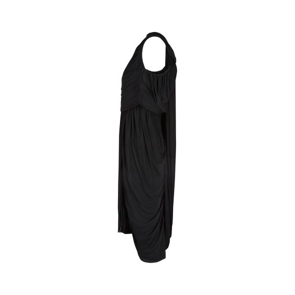 1970s Halston Black Label Couture Jersey Dress Discount