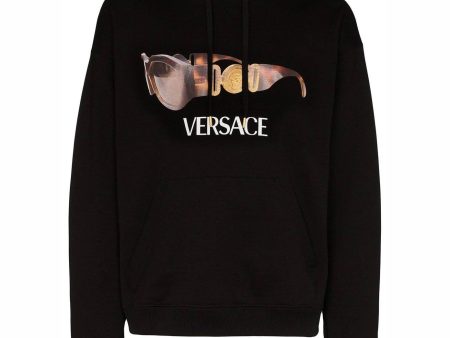 Versace Black Biggie Print Hoodie Fashion