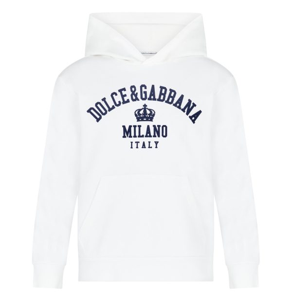 Kids Dolce & Gabbana Logo Hoodie Sale