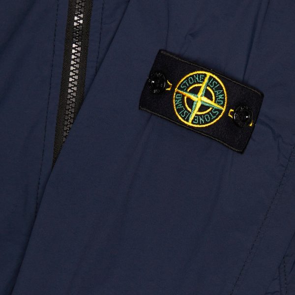 Stone Island Junior Navy Nylon Bomber Hot on Sale