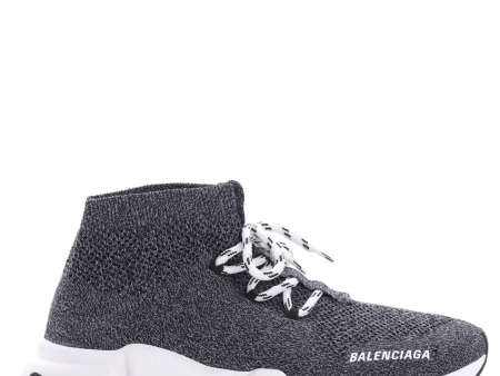 Womens Balenciaga Grey Lace Up Speed Sock Fashion