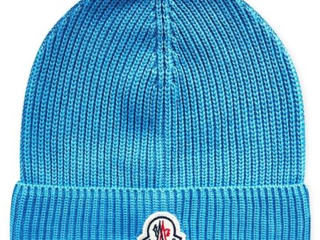 Moncler Logo Beanie Discount