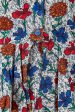 1980s Jean Muir Floral Cotton Peplum Skirt Suit Online Hot Sale