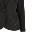 1940s Sally Slade Wool and Beaded Soutache Work Jacket For Discount