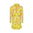 1996 Gianni Versace Couture Neon Dress Suit Supply