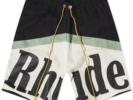 Rhude Logo Drawstring Shorts Online Sale