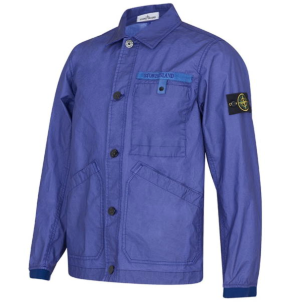 Stone Island Bluette Aggressive Gommato Jacket Online Hot Sale