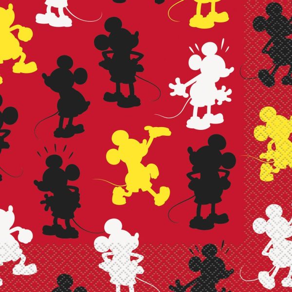 Disney Mickey Mouse Luncheon Napkins, 16ct Online Hot Sale