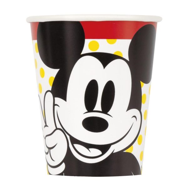 Disney Mickey Mouse 9oz Paper Cups, 8ct on Sale