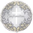 Fancy Gold Cross Confirmation Round Foil Balloon 18 , Packaged Online Hot Sale