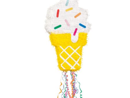 Ice Cream Cone Shaped Drum Pinata Cheap