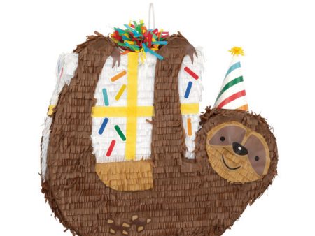 Sloth Shaped Drum Pinata For Discount