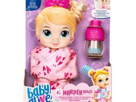 Baby Alive Shampoo Snuggle Harper Hugs Doll (2) Online Sale