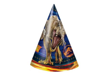 Jurassic World 2 Party Hats, 8ct. For Sale