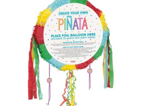 Create Your Own Drum Pull Pop-out Pinata Online now