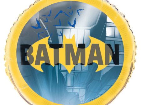 Batman Round Foil Balloon 18 , Bulk Online now