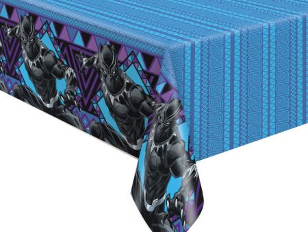 Black Panther Rectangular Plastic Table Cover, 54  x 84  Online now