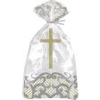 Fancy Gold Cross Cellophane Bags, 5 x11 , 20ct Online