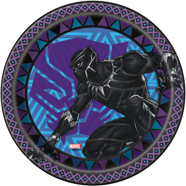 Black Panther Round 7  Dessert Plates, 8ct Cheap